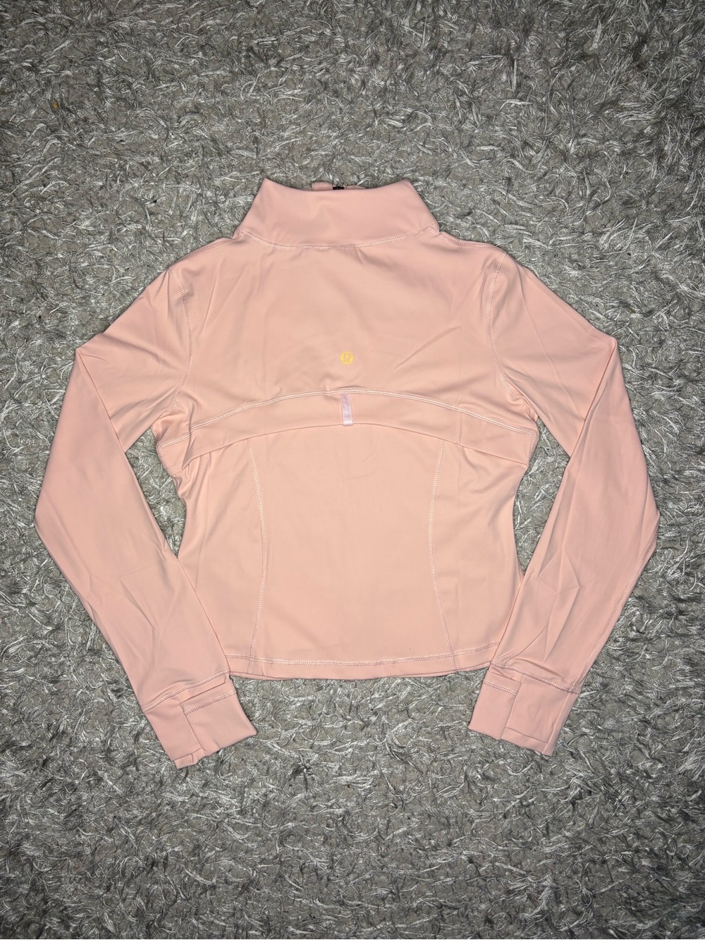 Lululemon Strawberry Milk Cropped Nulu Jacket & Shorts Set - Picture 4 of 5